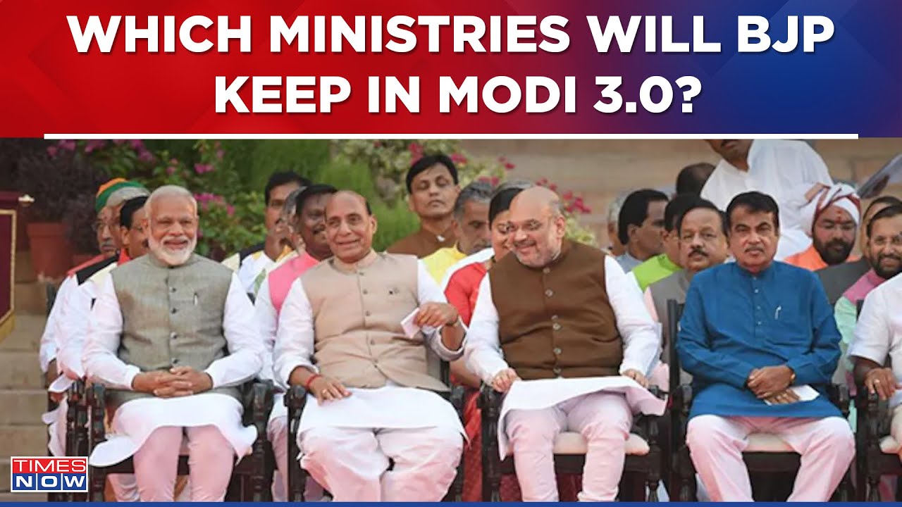 Biggest Newsbreak On Modi Cabinet 3.0, BJP Likely To Keep Home, Finance, Railways, IT, Defence &...