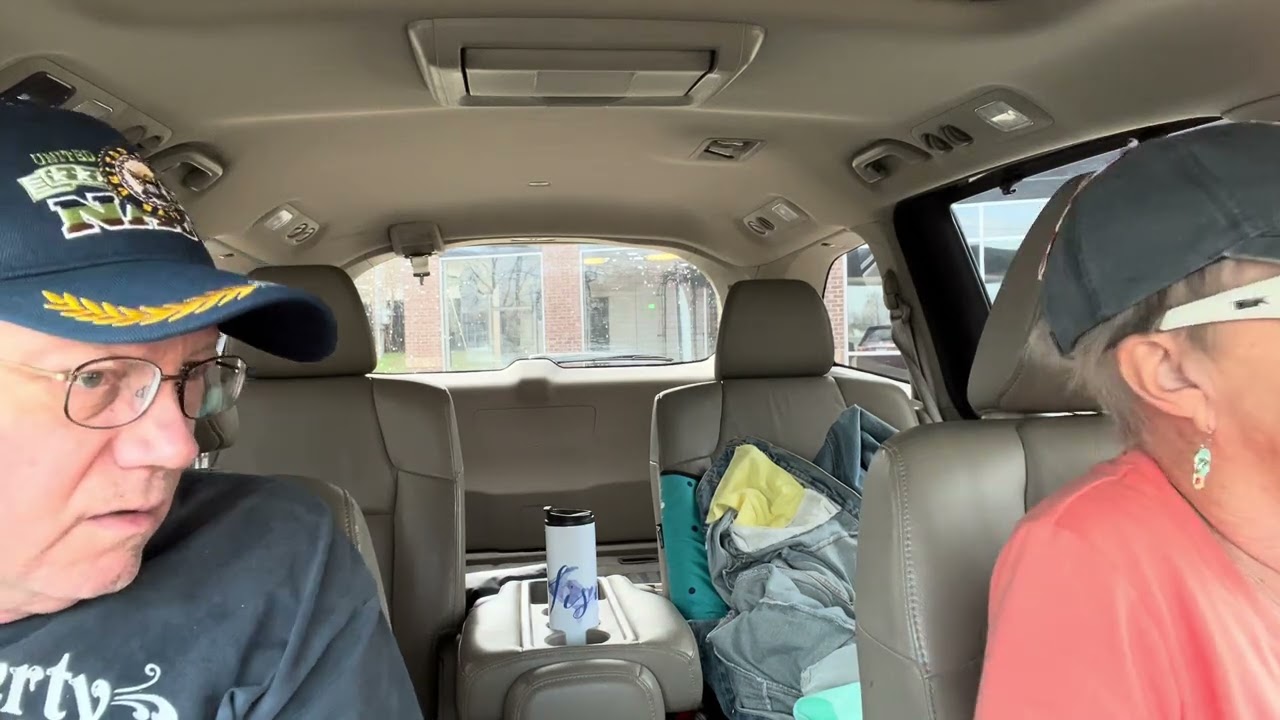 He’s crazy us. Going through the car wash. 3/4/2026