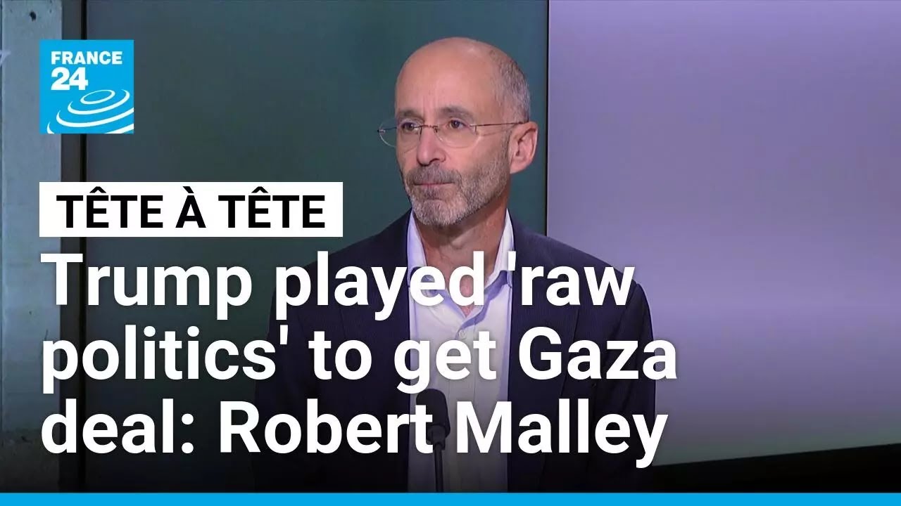 To get Gaza deal, Trump played 'raw politics', ex-Biden advisor Robert Malley says • FRANCE 24