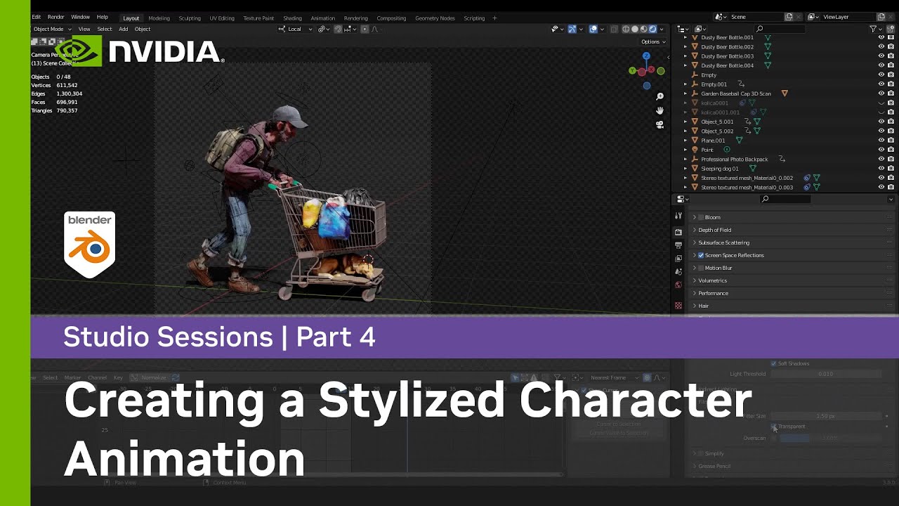Creating a Stylized Character Animation w/ Bozo Balov | Part 4: Lighting & Rendering