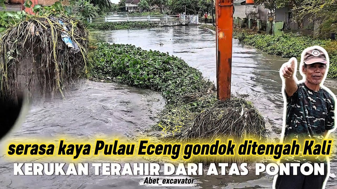 ‼️KERUKAN TERAHIR DI ATAS PONTON Si bapak acungi jempoll mantap kata nya