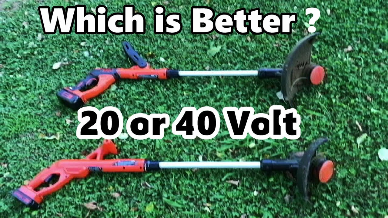 Black +Decker 20V против 40V MAX — аккумуляторные триммеры. Какой выбрать? Сравнение реальных рез...