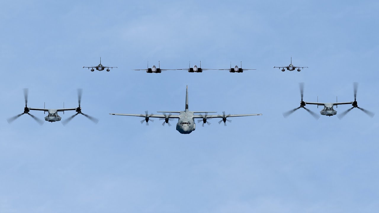 US & Swedish Air Forces Team Up for Massive Show of Force