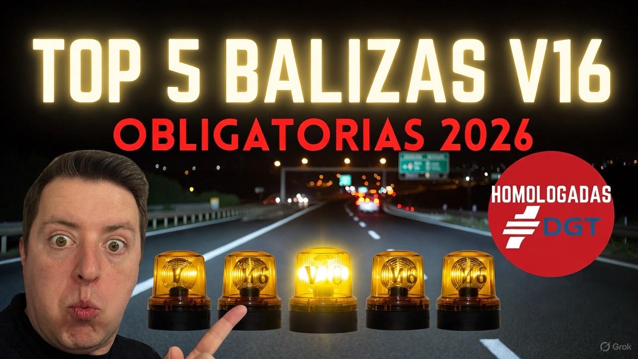 ✅ Mejores Balizas V16 DGT 2026 🚨 OBLIGATORIAS | Homologadas y Baratas | TOP 5
