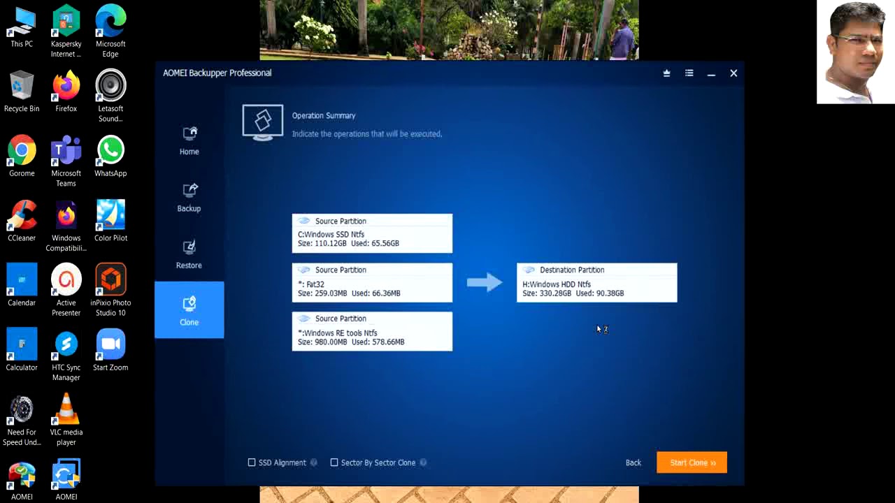 Clone Windows from Hdd to new SSD in Tamil