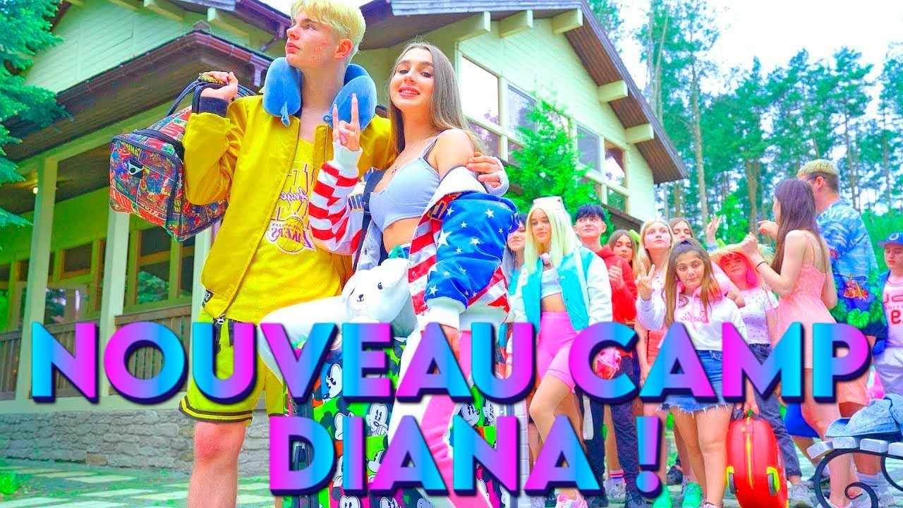NOUVEAU CAMP DIANA ! | LES VACANCES COMMENCENT! | Transformation des Amis !