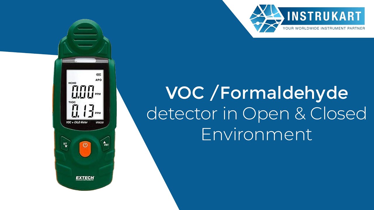 VOC /Formaldehyde detector in Open & Closed Environment| Instrukart