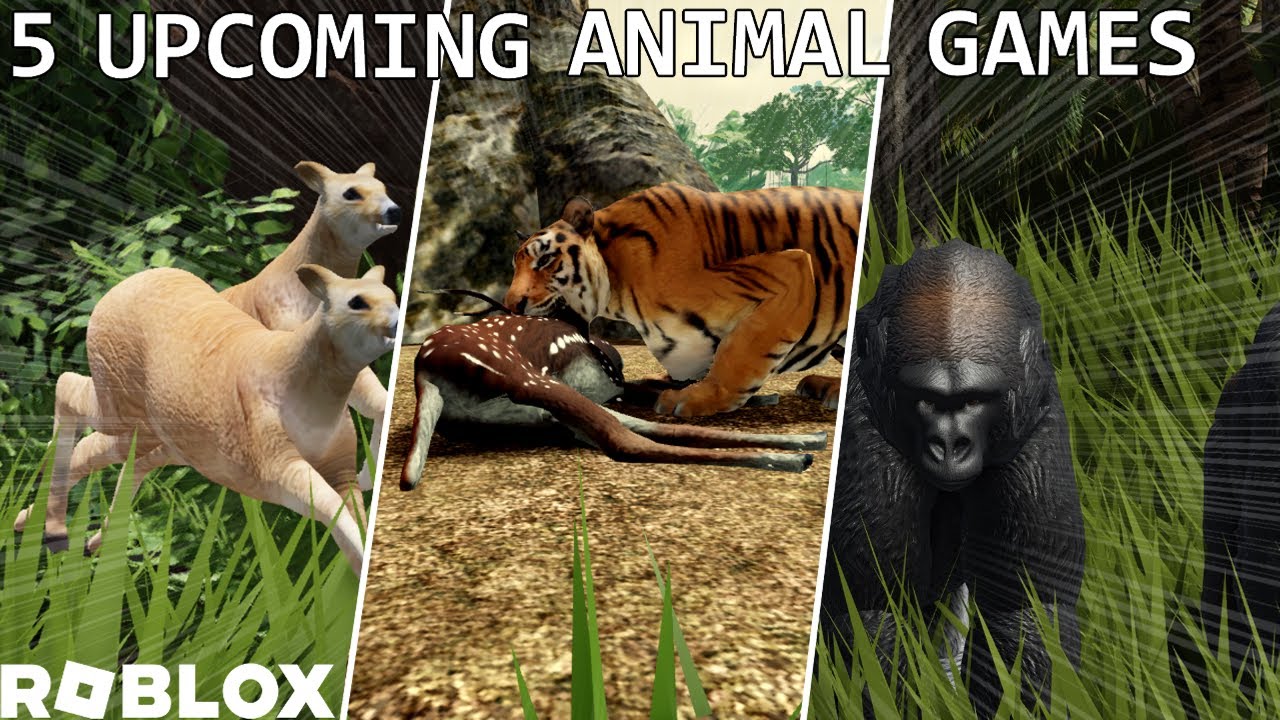 5 Upcoming Animal Games | ROBLOX