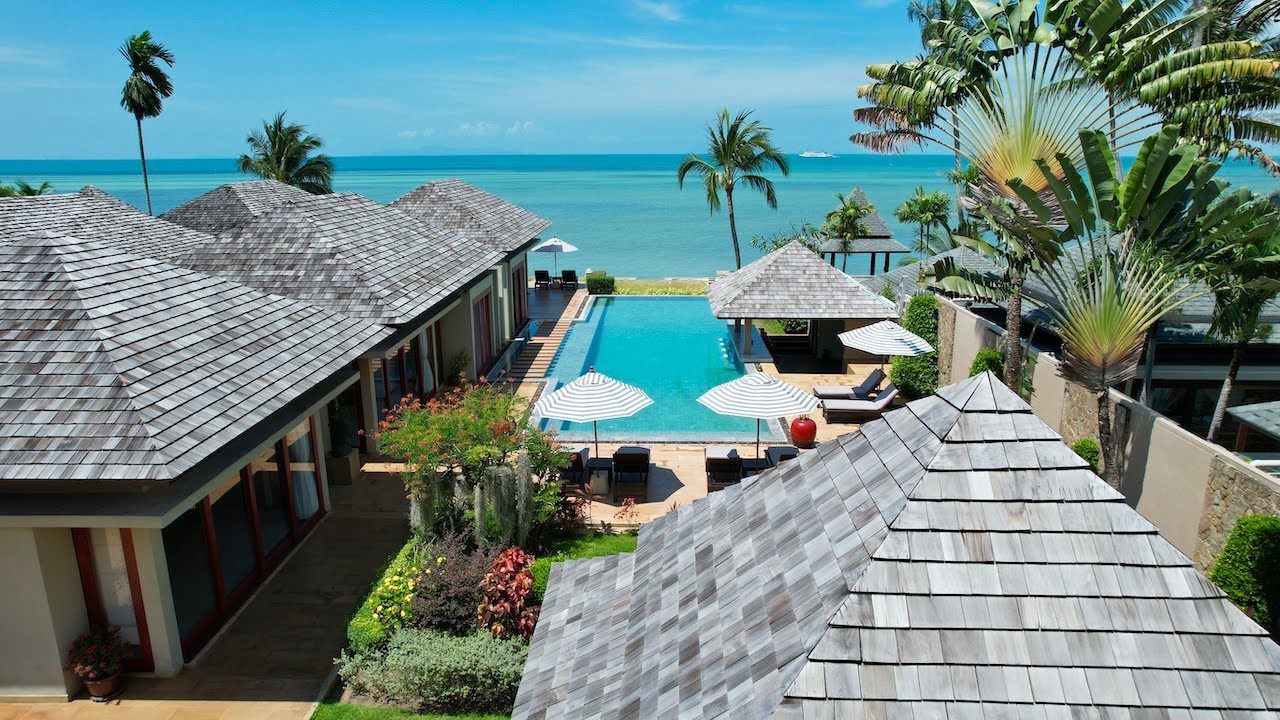 Koh Samui Beachfront Villa For Sale