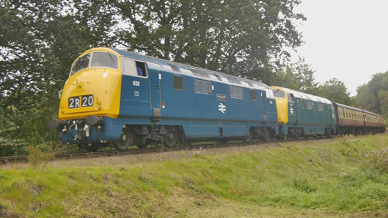 SVR Autumn Diesel Bash 2023, Magnificent Severn, Diesel Hydraulic Loco Gala Part 2, Double Warships