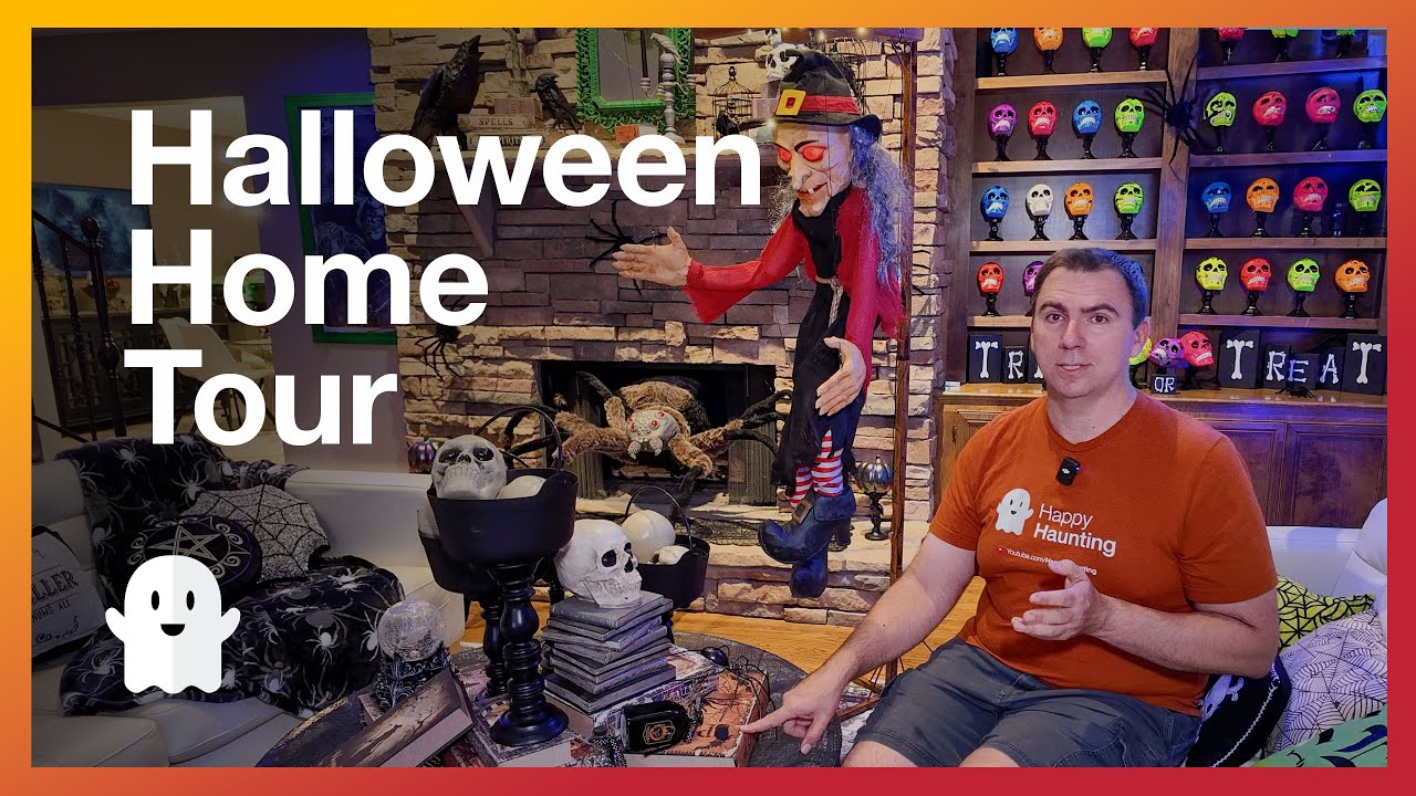 2024 Halloween Home Interior Walkthrough 🏚️ 🎃 - Boddy Creek Manor:  Spellbinding Witches