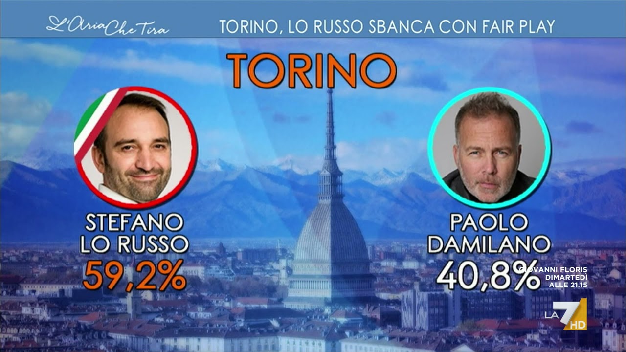 Stefano Lo Russo, sindaco di Torino: 