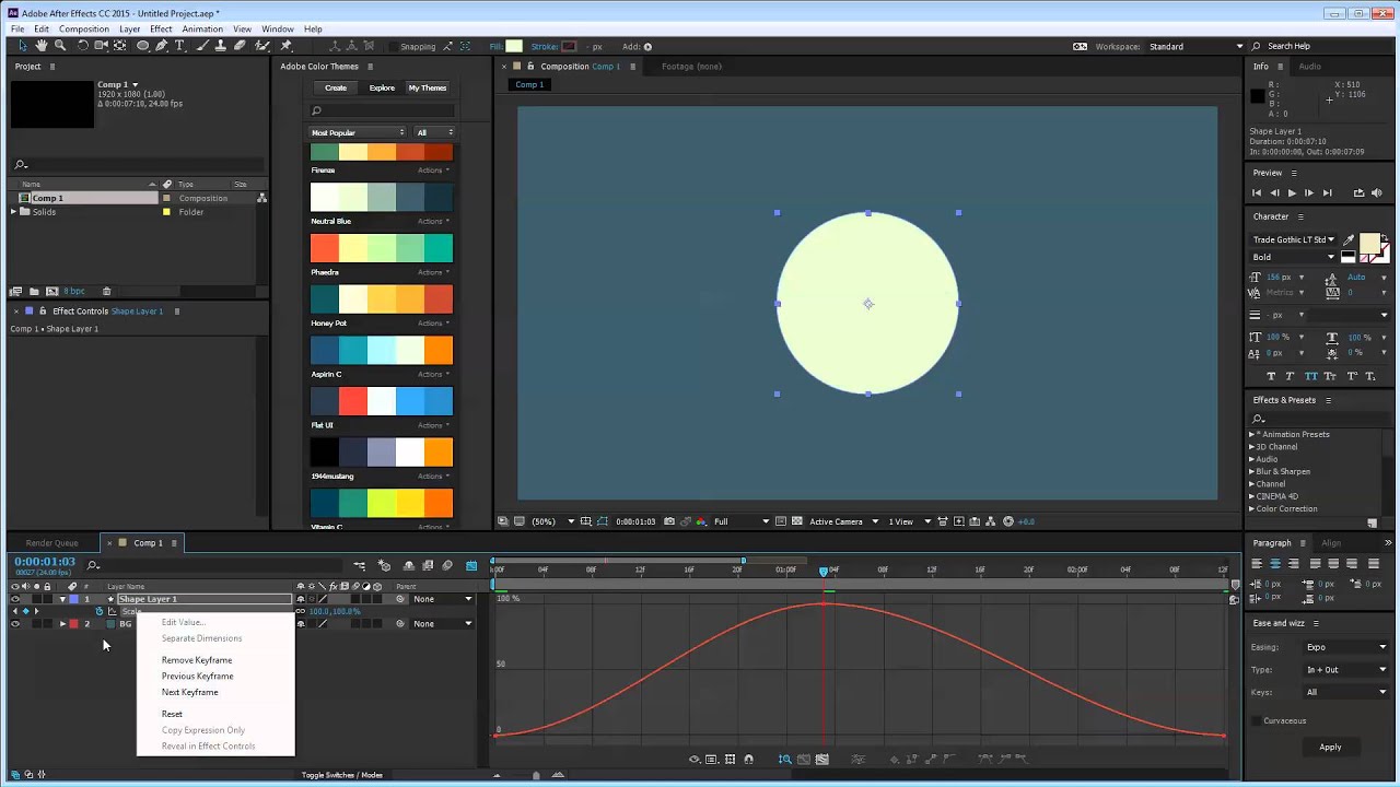 Week 7 - Graph Editor Overview