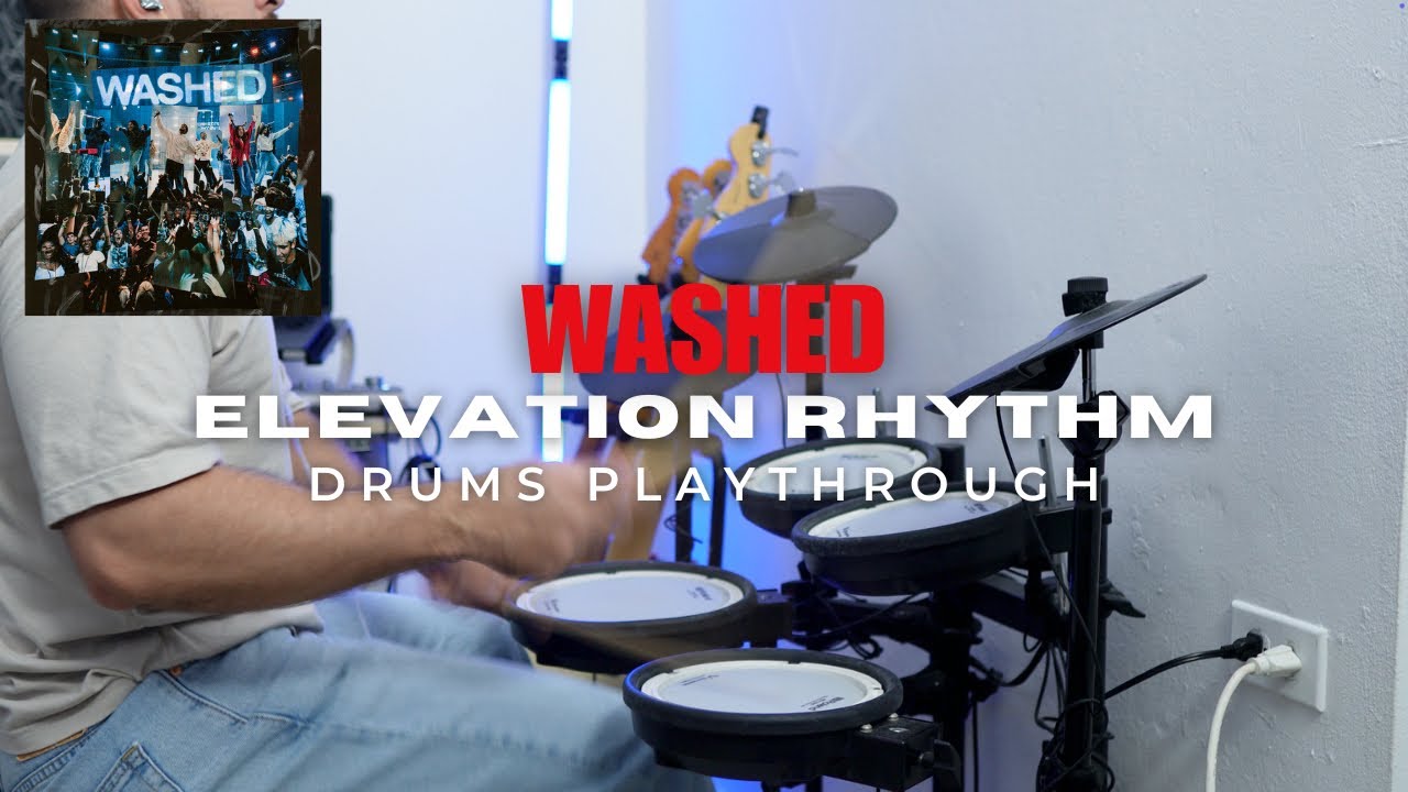 WASHED - Elevation Rhythm | Запись игры на барабанах