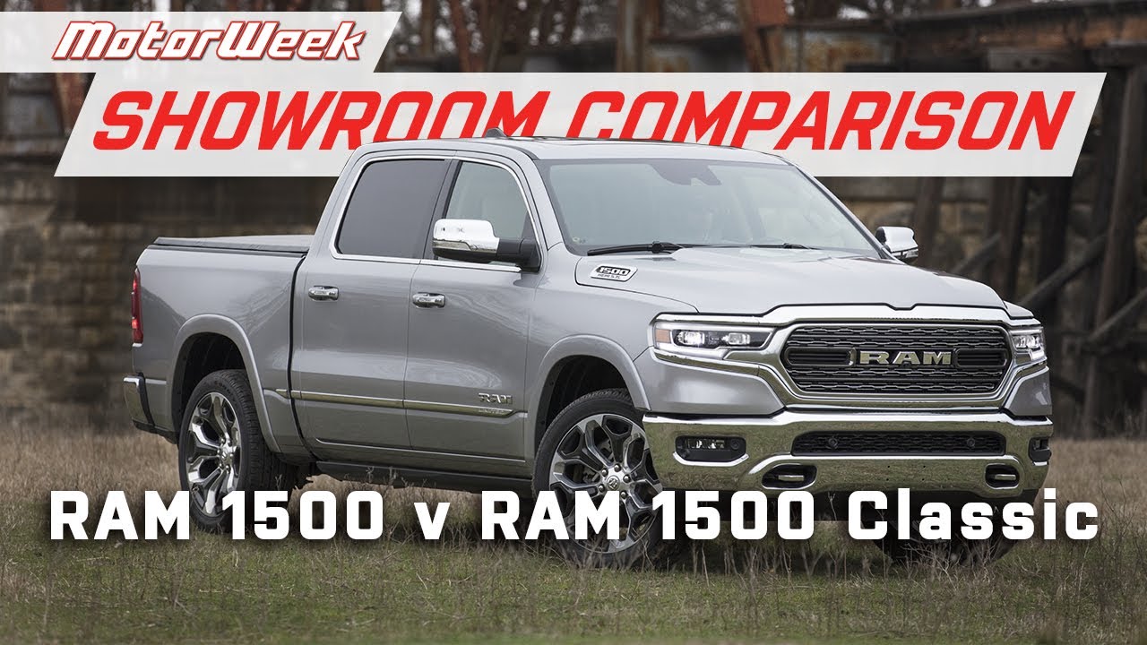 2020 RAM 1500 v 2020 RAM 1500 Classic | MotorWeek Showroom Comparison