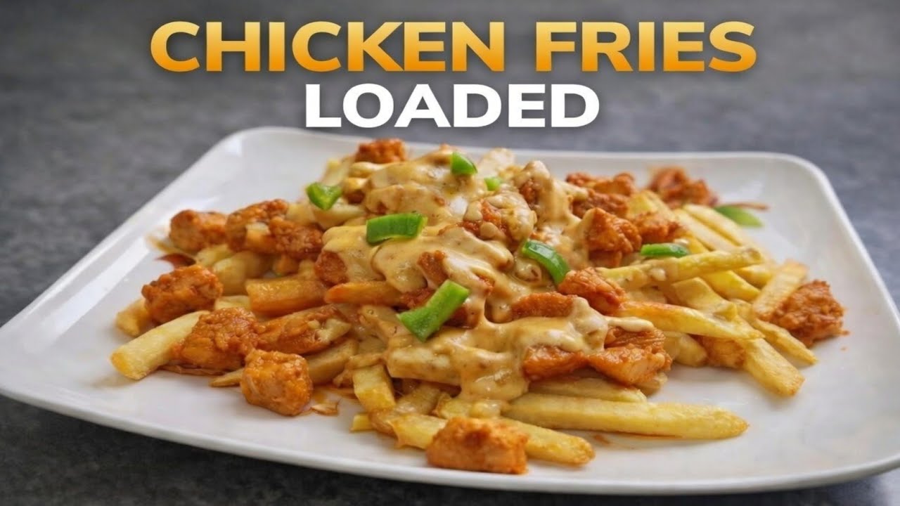 Iftar recipe Cheesy Chicken Fries Loaded | 10 Min ramzan special 