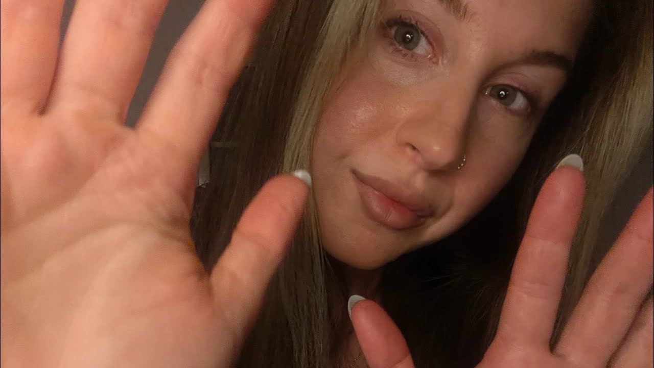 ASMR soft spoken personal attention + hand movements for DEEP sleep 💗💤 “It’s going to be okay”