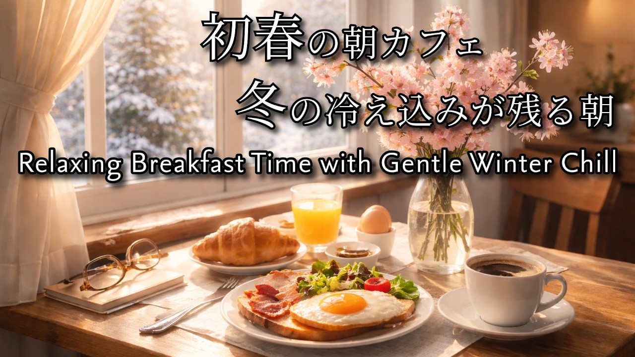 【カフェBGM】やさしい朝のピアノ｜リラックス・集中用【Cafe BGM】Soft Morning Piano | Relax & Focus
