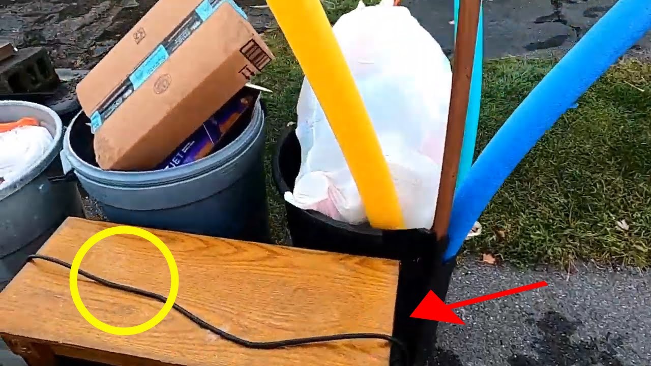 TRASH DAY SCORE $$250 BIKES SCOOTERS AND MORE