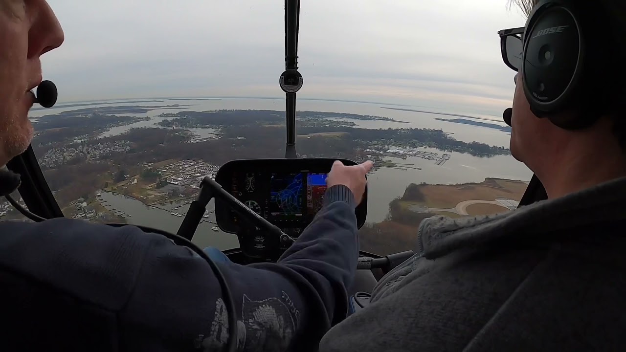 Commercial helicopter training in the Robinson R44 (autos, hydraulics off, and quick stops)
