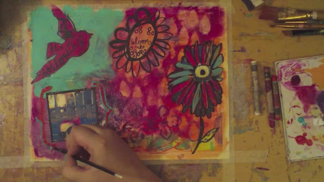 Art Journal Workshop: Layers -- 5 Years Later
