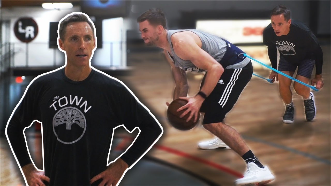 Working Out With STEVE NASH!! 😱 1V1 with DJ SACKMAN AFTER! | Jordan Lawley Basketball