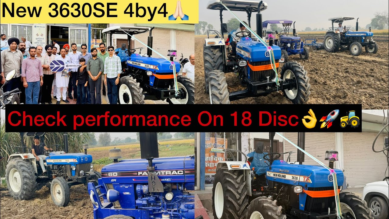 Babe di Mehr Nal New 3630 4Wheel Leya 🚜❤️🙏🏻🙏🏻 !! Dekho Full Vlog Ch Kime Try Lyi Trcators di🚀🚀🚜