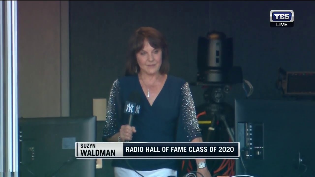 Suzyn Waldman sings the National Anthem