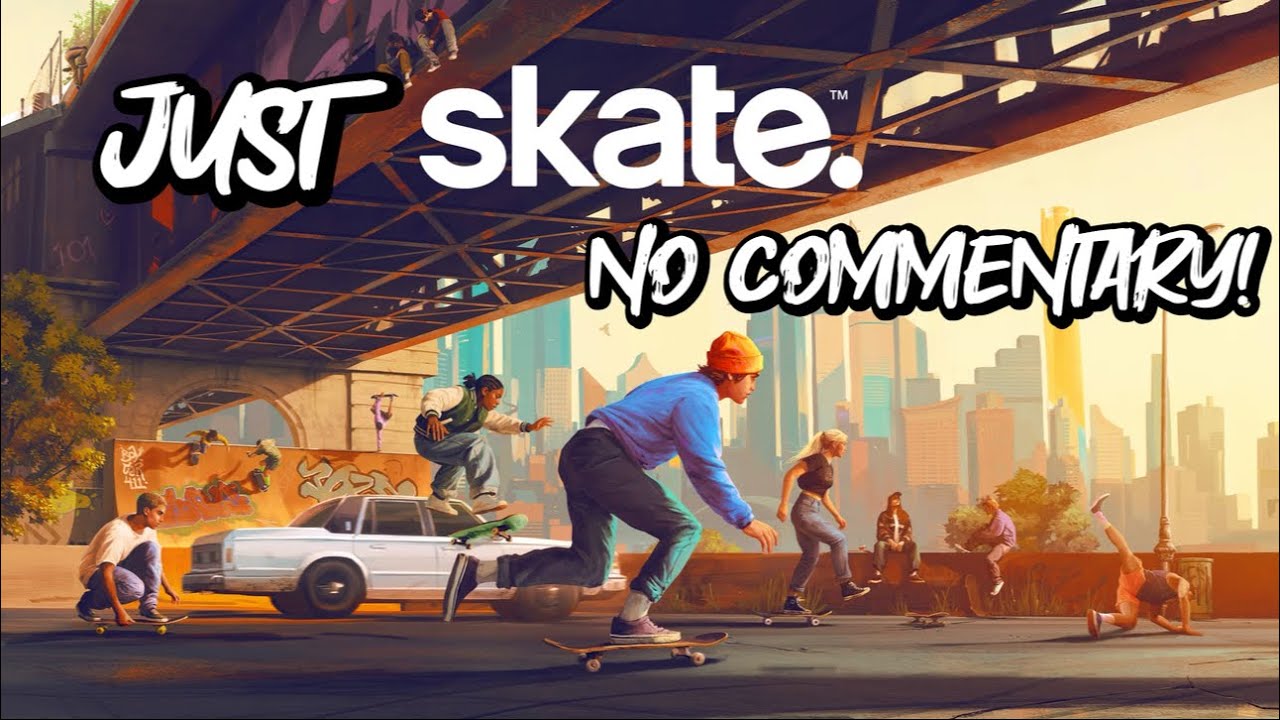 Just skating around.