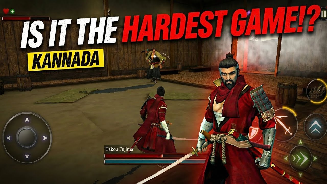 Is This The HARDEST Mobile Game? 😱 | Takashi Ninja Warrior Gameplay (Kannada) part 1