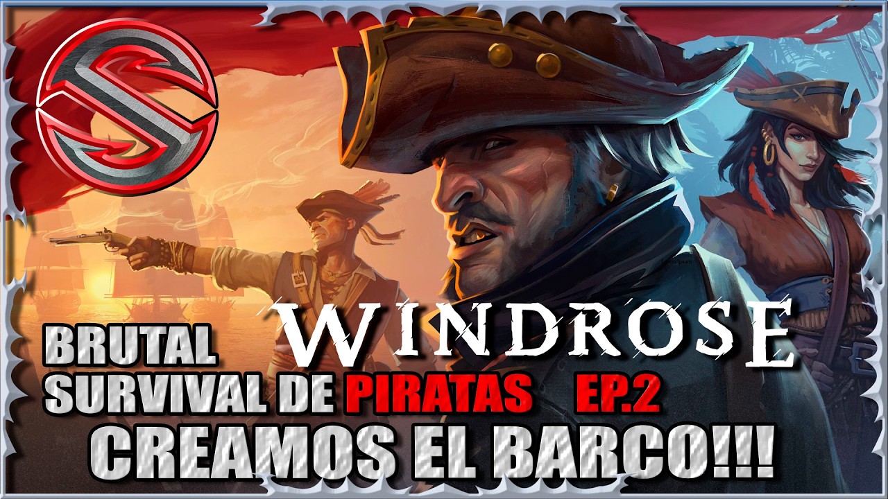 WINDROSE ZARPAMOS EN NUESTRO GRAN BARCO!!! | GAMEPLAY | FINAL DE LA DEMO☹️