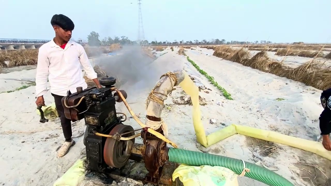 8HP DIESEL ENGINE PUMPSET START WATER PUMP