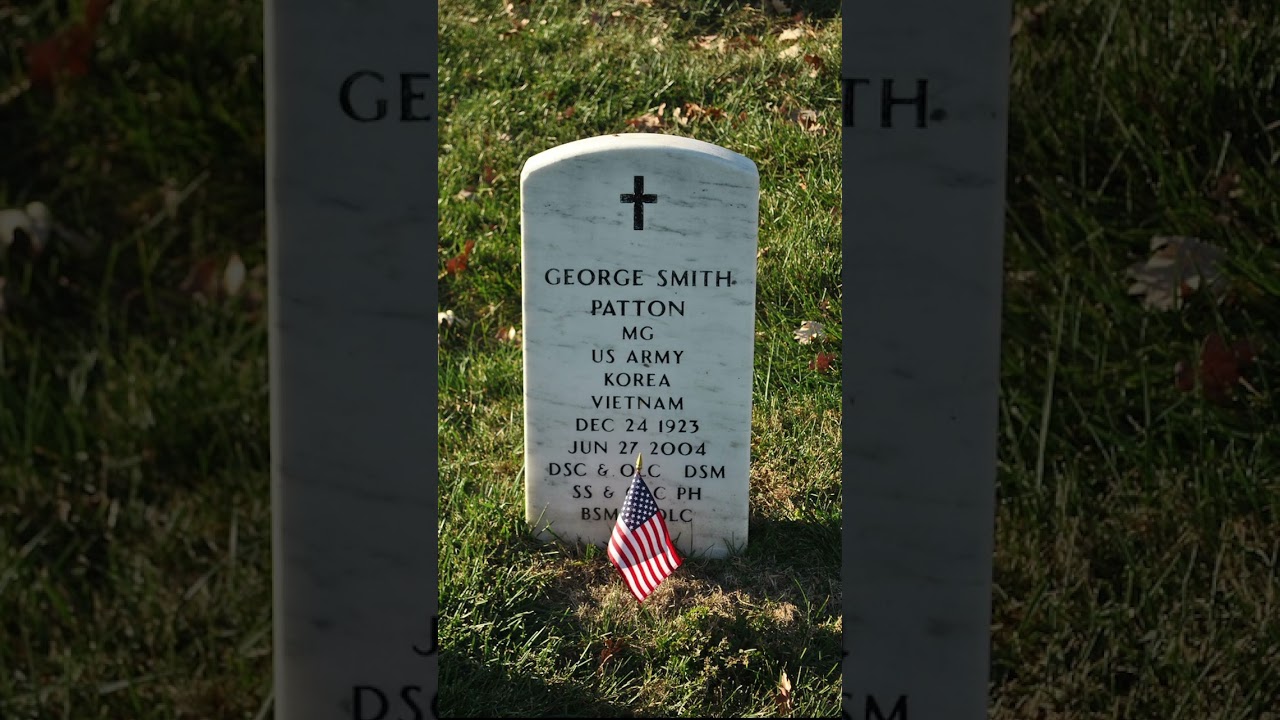 George Smith Patton IV U.S. Army General Grave