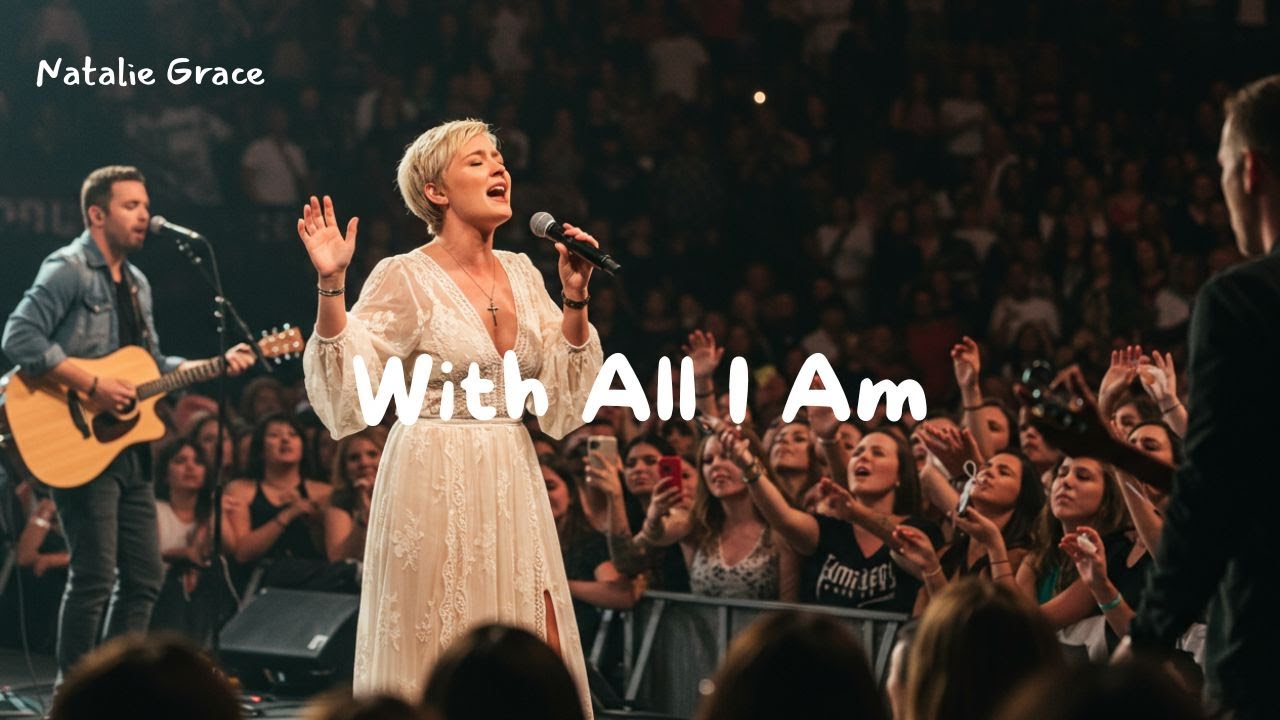 With All I Am – Natalie Grace | Powerful Christian Worship Song 2025 (Live Atmosphere)