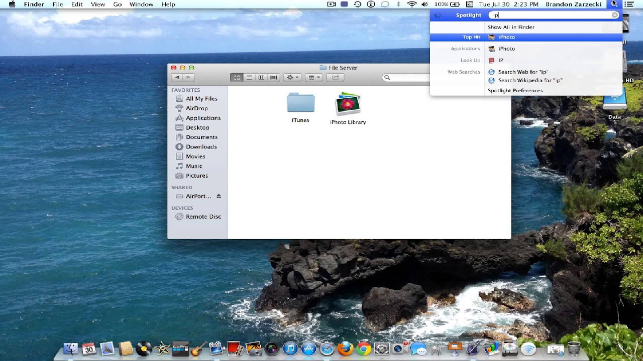 How to Setup Time Capsule as File/Media Server