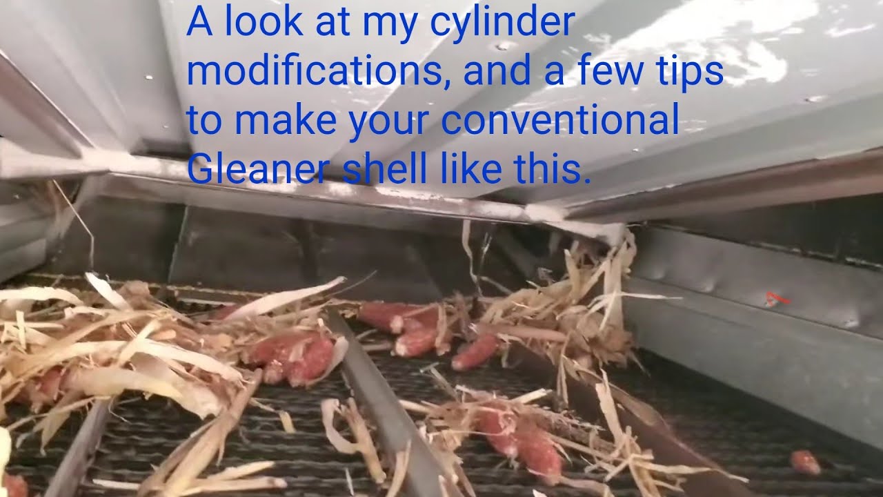 How I got my Gleaner M2 to send whole, fully shelled cobs off the chaffer.