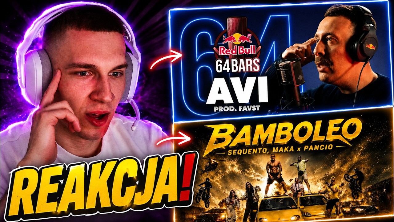 WŁODAR REAKCJA NA AVI RED BULL 64 BARS / SEQUENTO - BAMBOLEO!
