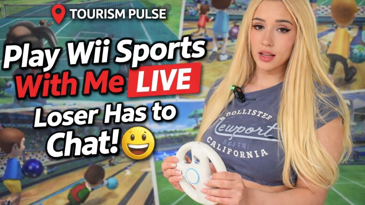 Play Wii Sports With Me LIVE 🎮😄 Loser Has to Chat! #live #shorts #tiktok #funny #livestream