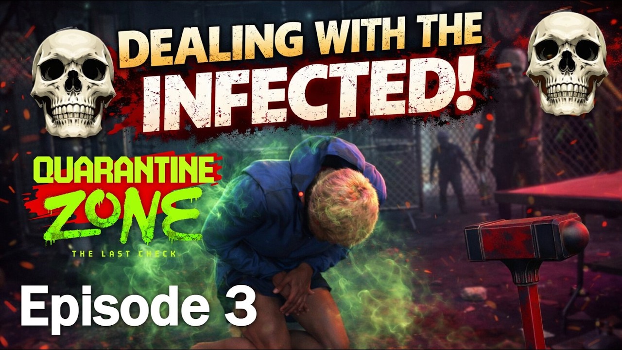 Dealing with the infected (Ending) | Quarantine Zone Playthrough - Episode 3