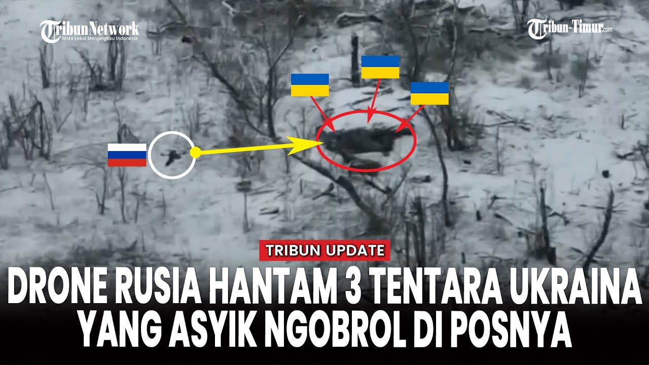 Serangan Drone Rusia Hantam Pos Terdepan Ukraina di Gulyaypole