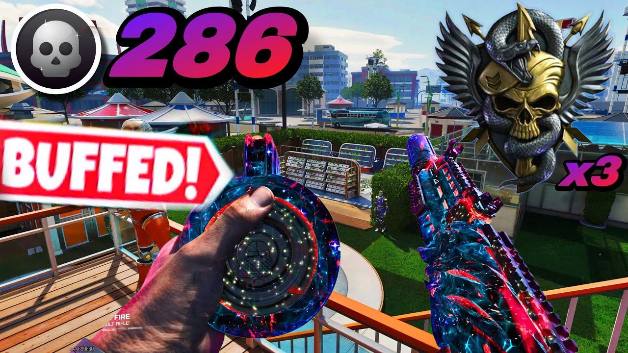 BLACK OPS 7 - 286 KILLS + 3 NUKES w/ NEW BROKEN AK-27 on NUKETOWN
