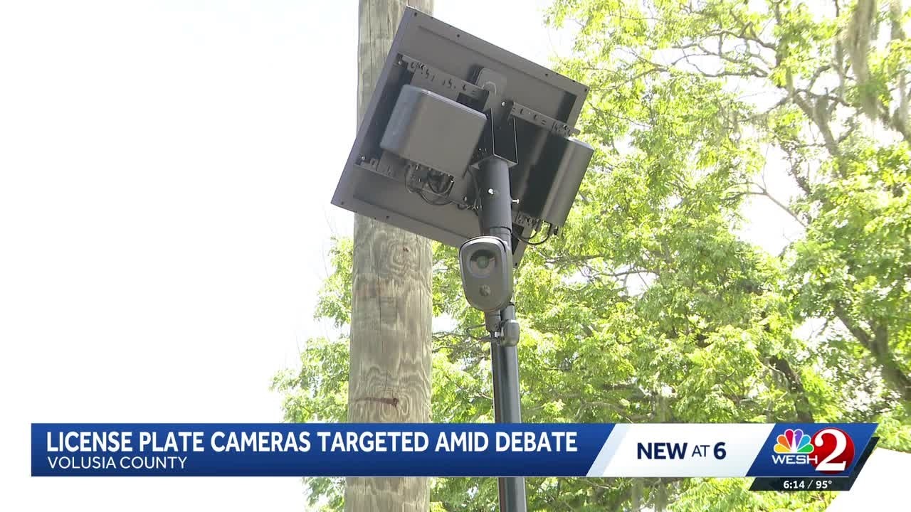Flock cameras vandalized in Volusia as critics and supporters clash over technology