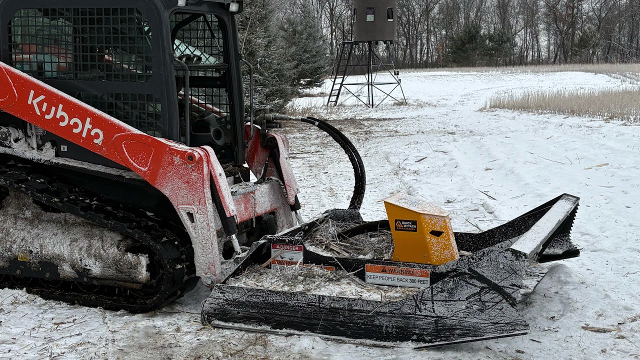 Clearing Brush Shooting Lanes