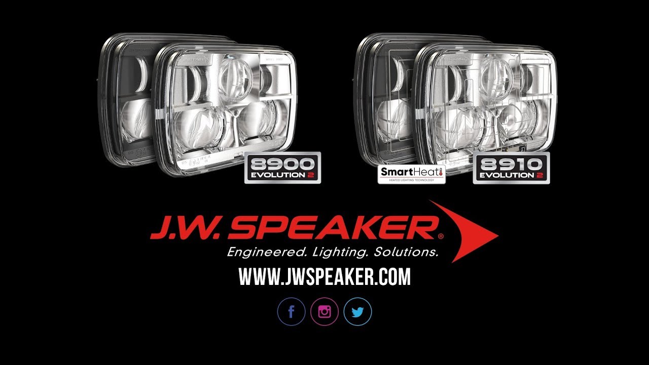 Model 8900 & Heated 8910 Evolution 2 - 5x7 LED Headlights