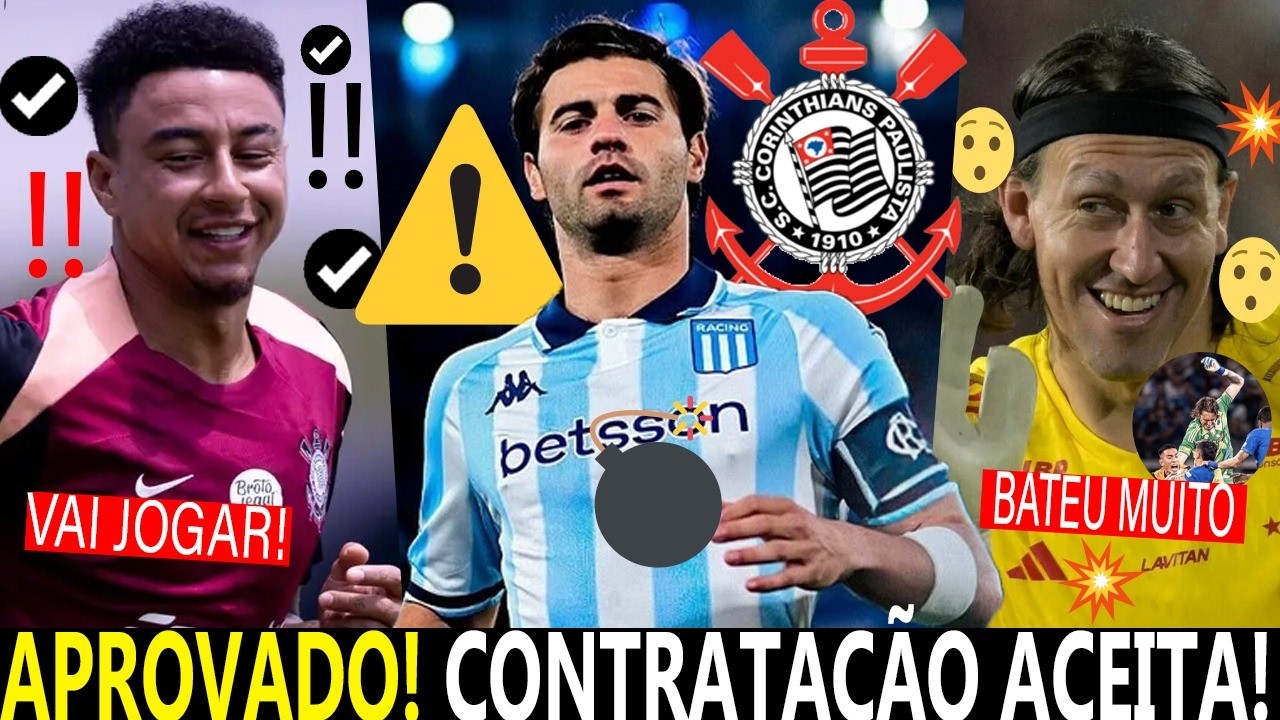 SOSA VIRA SONHO do CORINTHIANS! LINGARD VAI ESTREAR no TIM&Atilde;O! C&Aacute;SSIO IMPRESSIONOU FIEL! e+