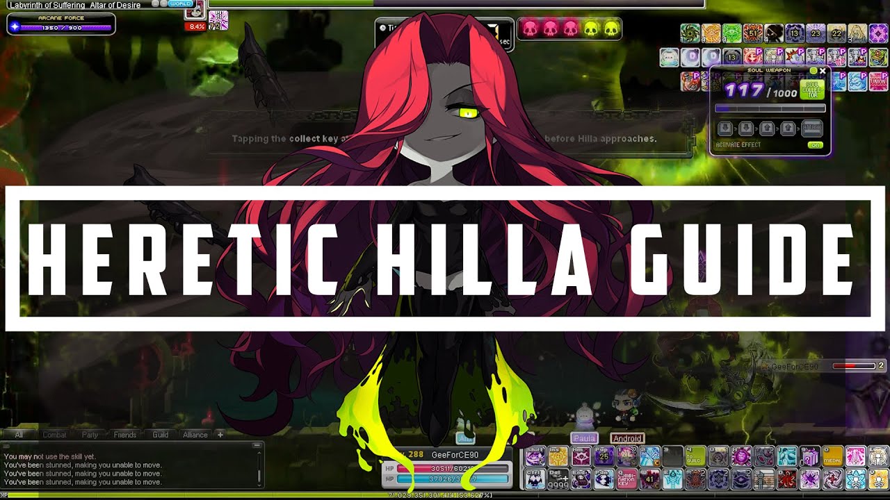 MapleStory Heretic Hilla Boss Guide | MapleStorySea