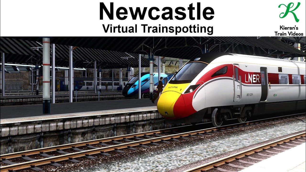 Trains at Newcastle, ECML (TS 2021) - 16/12/20