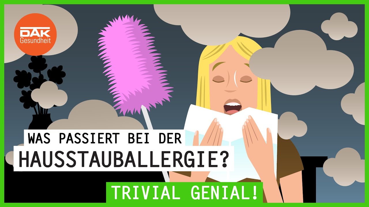 Was steckt hinter der Hausstauballergie? | #trivialgenial | DAK-Gesundheit
