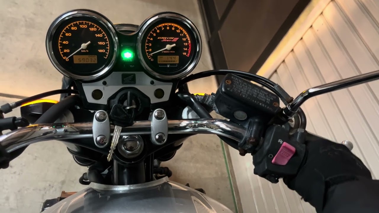 HONDA CB400SFV-3 NC39 始動動画 CB400SF