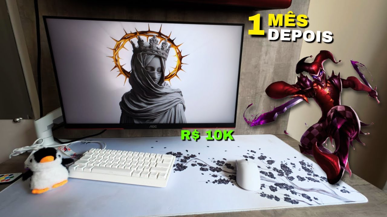 1 MÊS com meu Pc Gamer de R$ 10K